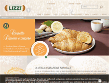 Tablet Screenshot of lizzisrl.com